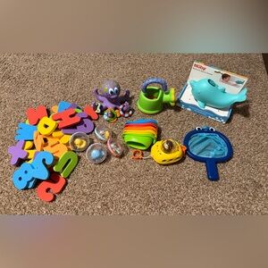 Bath toys and faucet cover new